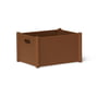 Form & Refine - Pillar Storage Box M, clay brown
