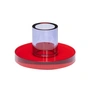 Hübsch Interior - Astra bougeoir small, rouge / violet