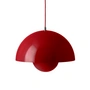 & Tradition - FlowerPot Lampe suspendue VP7, vermillon