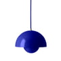 & Tradition - FlowerPot Lampe suspendue VP1, bleu cobalt