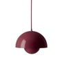 & Tradition - FlowerPot Lampe suspendue VP1, prune foncée