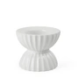 Lyngby Porcelæn - Lyngby Tura Porte-bougie à chauffe-plat, Ø 8 cm, blanc