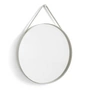HAY - Strap Mirror No. 2, Ø 70 cm, gris clair