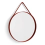 HAY - Strap Mirror No. 2, Ø 70 cm, rouge
