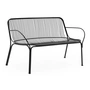 Kartell - Hiray Canapé de jardin, noir