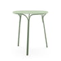 Kartell - Hiray Table de jardin, Ø 60 cm, vert sauge