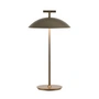 Kartell - Mini Geen-A Akku Lampe de table, bronze