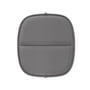 Kartell - Coussin d'assise pour Hiray Lounge Chair, 47 x 43 cm, anthracite
