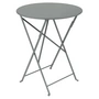 Fermob - Bistro Table pliante Ø 60 cm, gris lapilli