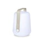 Fermob - Balad Lampe LED à accu, H 25 cm, gris argile