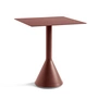 HAY - Palissade Cone Table de bistrot 65 x 65 cm, H 74 cm, iron red