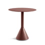 Hay - Palissade Cone Table de bistrot Ø 70 x H 74 cm, iron red
