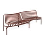 Hay - Palissade Park Dining Bench , In / Out (set de 2), iron red
