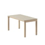 Muuto - Couple Table basse, 84 x 40 cm, 1 Plain, chêne / sable
