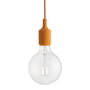 Muuto - Socket E27 Suspension LED, orange clair