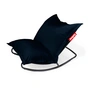 Fatboy - Rock 'n' Roll Lounge Chair, noir + Original Outdoor Sitzsack, dark ocean