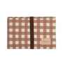 Nobodinoz - Hyde Park Matelas à langer, terracotta checks