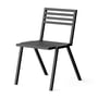 NINE - 19 Outdoors Stacking Chair, noir