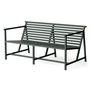 NINE - 19 Outdoors Lounge Banc de jardin 145 x 70 cm, vert (RAL 200 20 10)