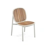 Emu - Twins Chaise de jardin, teck / blanc