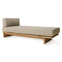 HKliving - Teak Outdoor Daybed, natural
