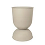 Ferm Living - Hourglass Pot de fleurs large, Ø 50 x H 73 cm, cashmere