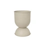 Ferm Living - Hourglass Pot de fleurs petit, Ø 31 x H 42,5 cm, cashmere