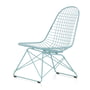 Vitra - Wire Chair LKR, bleu ciel (patins en plastique basic dark)