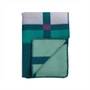 Røros Tweed - City Couverture en laine 200 x 135 cm, aqua