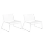 HAY - Hee Lounge Chair , blanc (set de 2)