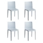 Hay - Élémentaire Chair , gris-bleu (set de 4)