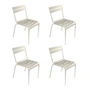 Fermob - Luxembourg Chaise, gris argile (lot de 4)