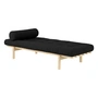 Karup Design - Next Daybed, 75 x 200 cm, pin naturel / charcoal (511)