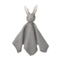 LIEWOOD - Milo Doudou tricoté, lapin, en coton bio, grey melange