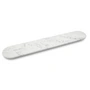 Northern - Podium Planche de service L 90 cm, marbre mixed white