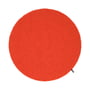 myfelt - Mats Tapis de boules de feutre, Ø 140 cm, rouge