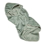 Leander - Serviette à capuche Hoodie, 100% coton bio, 80 x 80 cm, sage green
