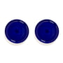 Serax - Feast Assiette, Ø 22,5 cm, bleu foncé (set de 2)