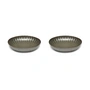 Serax - Inku Assiette, Ø 19 cm de profondeur, verte (set de 2)