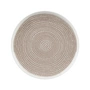 Marimekko - Oiva Siirtolapuutarha Assiette, Ø 25 cm, blanc / beige