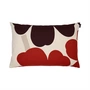 Marimekko - Unikko Taie d'oreiller 40 x 60 cm, coton blanc / rouge