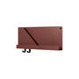 Muuto - Tablettes pliées 51 x 22 cm, rouge profond