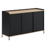Muuto - Enfold Sideboard , 148 x 85 cm, chêne / anthracite