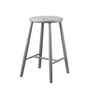 FDB Møbler - J27C Tabouret de bar, hêtre gris