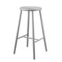 FDB Møbler - J27B Tabouret de bar, hêtre gris