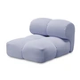 OUT Objekte unserer Tage - Sander Fauteuil de salon, bleu lilas (Vidar 4 0723 by Kvadrat)