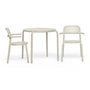 Fatboy - Toní Table de bistrot + chaise avec accoudoirs, desert (set de 3)