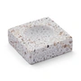 Humdakin - Coquetier Terrazzo, 6 x 6 cm, rouge / beige