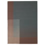 nanimarquina - Haze 5 tapis de laine, 200 x 300 cm, bleu / marron
