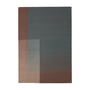 nanimarquina - Haze 5 tapis de laine, 170 x 240 cm, bleu / marron